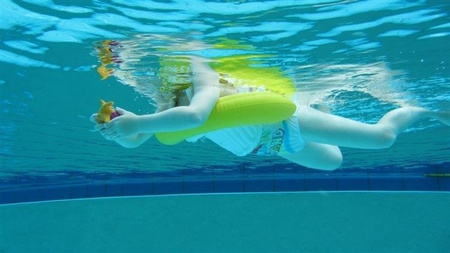 Swimtrainer Koło do Nauki Pływania 15-30 kg Pomarańczowy