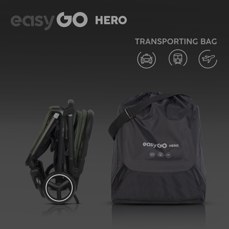 Easy Go Hero Wózek Spacerowy Jungle Green