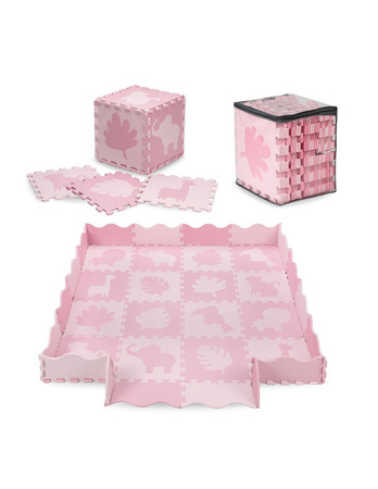 Momi Zawi Mata Piankowa 2w1 Puzzle Różowa