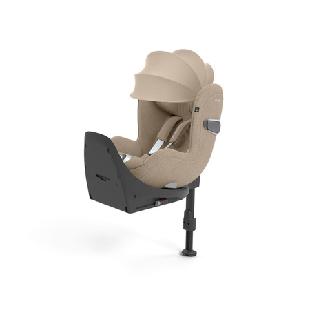 Cybex Sirona T I-Size Plus Fotelik Samochodowy 0-18 kg + Cybex Cloud T i-Size Fotelik Samochodowy Plus Cozy Beige + Baza T
