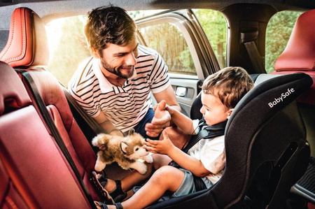 Babysafe Akita Fotelik Samochodowy 0-18kg Pink Violet