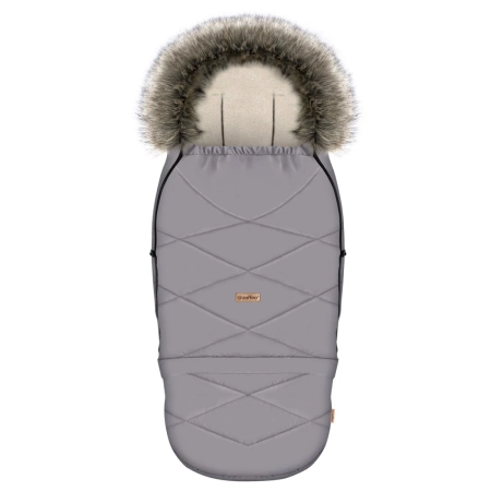 Zaffiro Regulowany Śpiwór z Torbą GrowUP Aspen 0-36m Steel Grey