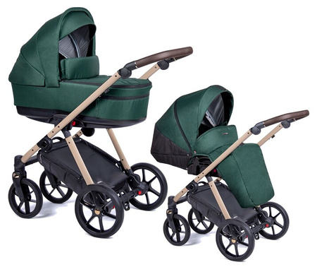 Coletto Axiss Wózek Głęboko-Spacerowy Rama Beżowa AX-07