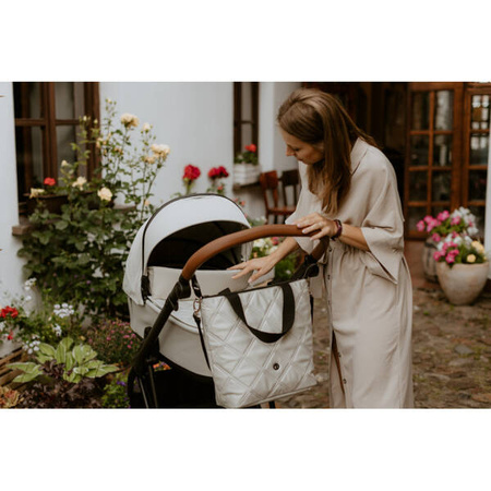 Roan Ivi 2.0 Wózek Głeboko-Spacerowy Sezame + Cybex Aton B2 i-Size Fotelik Samochodowy 0-13kg + Baza One Volcano Black