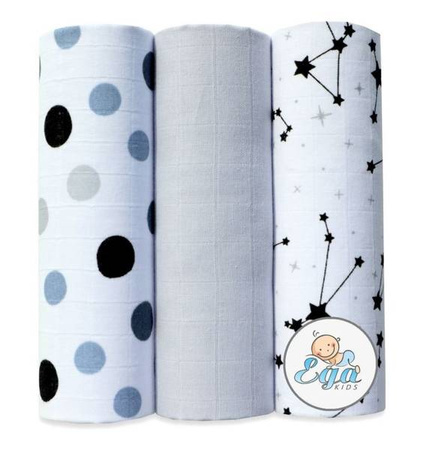 Ega Pieluchy Muślinowe 60/80 Kropki