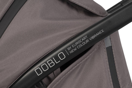 Euro-Cart Doblo Wózek Spacerowy Bliźniaczy lub Rok Po Roku Taupe