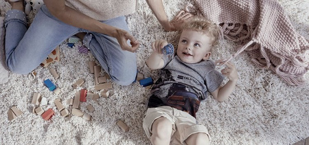 Lovi Dynamiczny Smoczek Uspokajający 3-6m Silikonowy 2szt. 22/810 Night&Day Boy Lamb