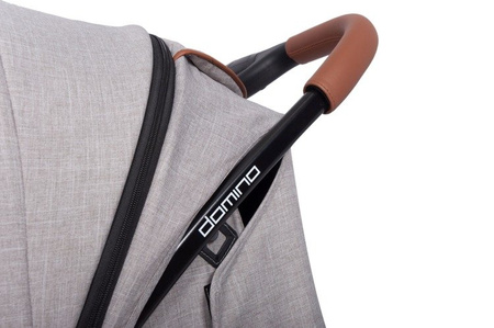 Easy Go Domino Wózek Bliźniaczy Latte