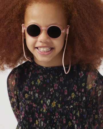 IZIPIZI Okulary Przeciwsłoneczne dla Dzieci 5-10 lat Pink G