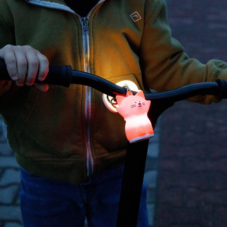 InnoGIO GIOkeyring Silikonowa Lampka z Breloczkiem Cat