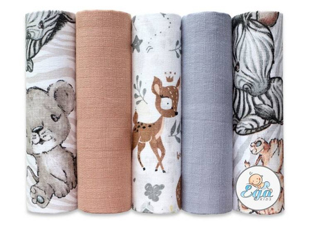 Ega Zestaw Pieluszek Bawełnianych 70x80cm 6797