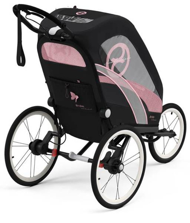 Cybex Zeno Wielofunkcyjna Przyczepka Do Biegania Do Roweru Cybex Sports Powder Pink by Anna Lewandowska