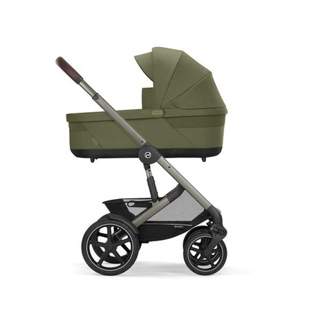 Cybex Talos S Lux Wózek Głęboko-Spacerowy Rama Taupe Moss Green