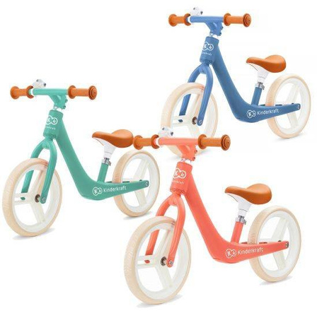 Kinderkraft Fly Plus Rowerek Biegowy Saphire Blue