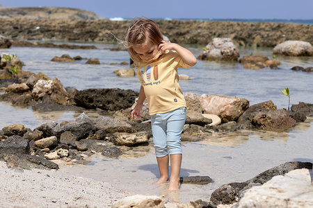 Lassig Koszulka z filtrem UV60 z krótkim rękawem Splash & Fun Deski surfingowe vanilla, rozm. 86