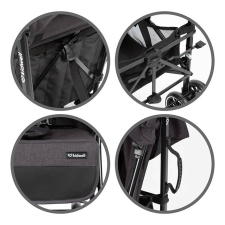 Kidwell Nelli Wózek Spacerowy Graphite