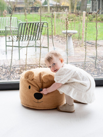 Childhome Pluszowa Pufa Teddy 40 cm