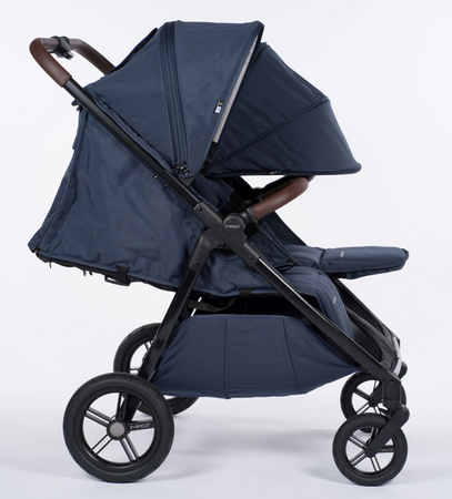 Mast M.Twin x Wózek Spacerowy Bliźniaczy Koła HP Blueberry