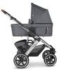 ABC Design Salsa 4 Air Wózek Głęboko-spacerowy 2w1 + akcesoria 2023 Asphalt