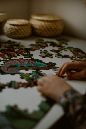 USZKODZONE OPAKOWANIE Mudpuppy Puzzle świecące w ciemności Żaby i jaszczurki 100 elementów 5+