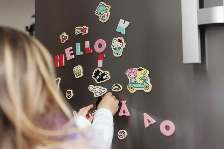 Micki Hello Kitty Magnetyczne Literki i Obrazki