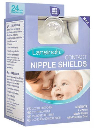 Lansinoh Nipple Shields Osłonki Laktacyjne 20 mm