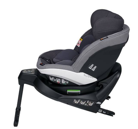 BeSafe Izi Turn M i-Size Fotelik Samochodowy Obrotowy 0-18 kg Metaliczny Melange 02