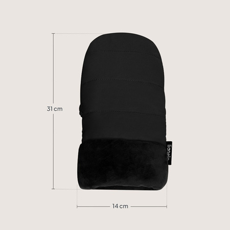 Lionelo Handmuff Rękawiczki do Wózka Beige