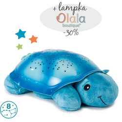 Cloud B Twilight Turtle Blue  Lampka Nocna z Projekcją Świetlną Żółw Niebieski