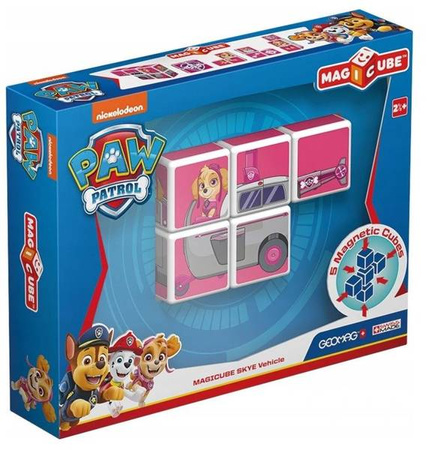 MagiCube Klocki Magnetyczne PawPatrol Skye Vehicle