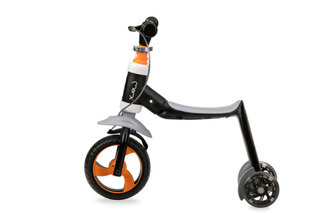 MoMi Elios 2w1 Hulajnoga Jeździk Pomarańczowy