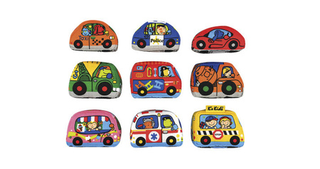 Training2s Zabawka Edukacyjna - Mata Edukacyjna Miasto + Samochodziki