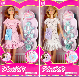 Mega Creative Lalka 29 cm w Ciąży Mix