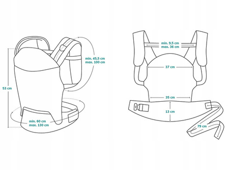 Lionelo Margareet Nosidełko IHDI Wave
