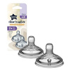 Tommee Tippee Smoczek Silikonowy Do Butelki 2szt. 0+ Wolny Przepływ
