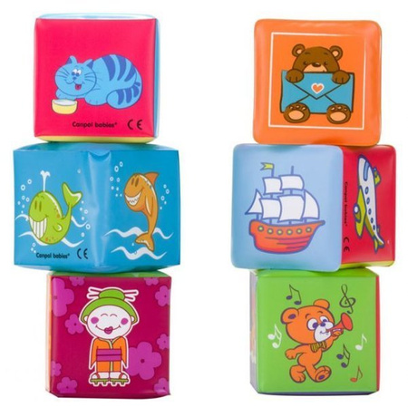 Canpol Kostka Edukacyjna Miękka 6 szt.