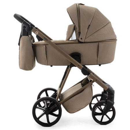 Adamex Delta Natura 4 Wózek Głęboko-Spacerowy Taupe