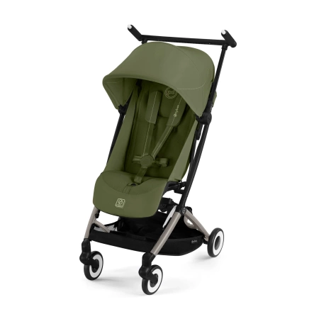 Cybex Libelle 2025 Wózek Spacerowy Rama Taupe Moss Green + Cybex Pałąk