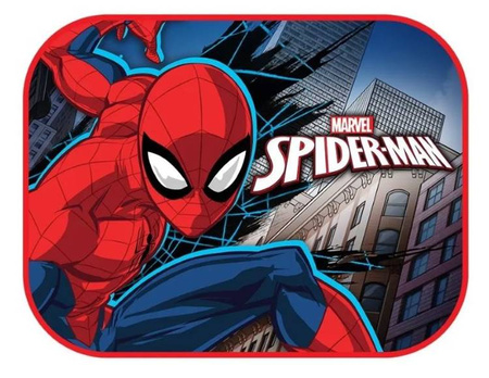 Zasłonki na Szyby Boczne Spiderman 44x35 cm 2 szt