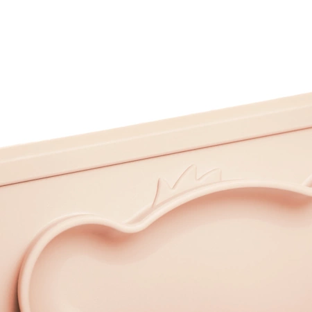 Kidnort Retter Mjölk Silikonowa Podkładka z Przegródkami Beżowa