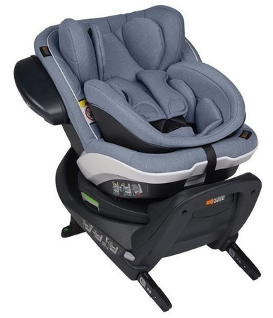 Fotelik samochodowy BeSafe iZi Twist B i-Size Obrotowy RWF 0-18kg Niebieski Melange