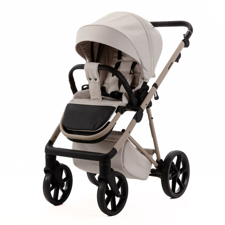 Adamex Delta Natura 4 Wózek Głęboko-Spacerowy Vanilla