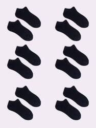 Yoclub! Stopki Krótkie Czarne 35-38 EUR 6Pak