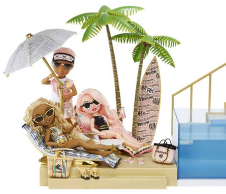Rainbow High Color Change & Beach Club Playset Basen Zmieniający Kolor