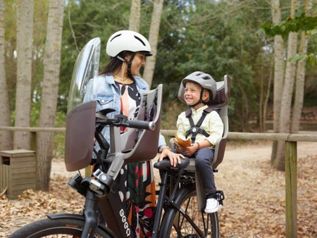 Bobike Fotelik Rowerowy Exclusive Mini Plus Urban Grey