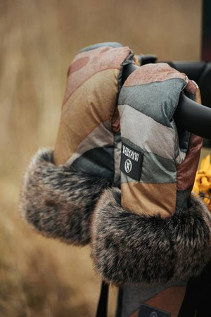 Makaszka Rękawice Do Wózka Black