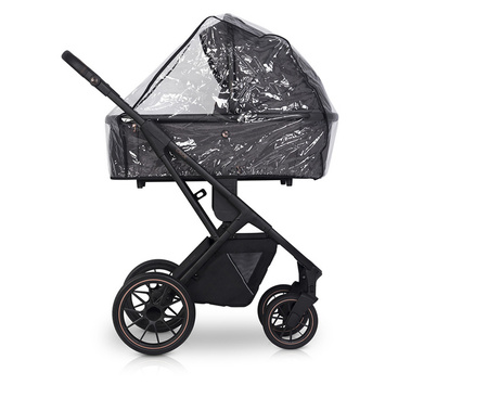 Cavoe Axo Shine Wózek Głęboko-Spacerowy 2w1 + Torba + Adaptery French Grey