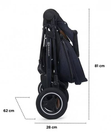 Kinderkraft All Road Wózek Spacerowy Nature Vibes Green