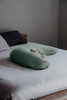 Beaba Ergonomiczna poduszka rogal dla kobiet w ciąży i karmiących Big Flopsy ™ Fleur de coton Sage Green