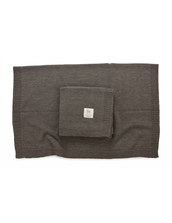 Poofi Kyoto Kocyk Merino Czekolada